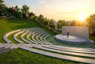 Amphitheatre at CCS Amor Lucknow